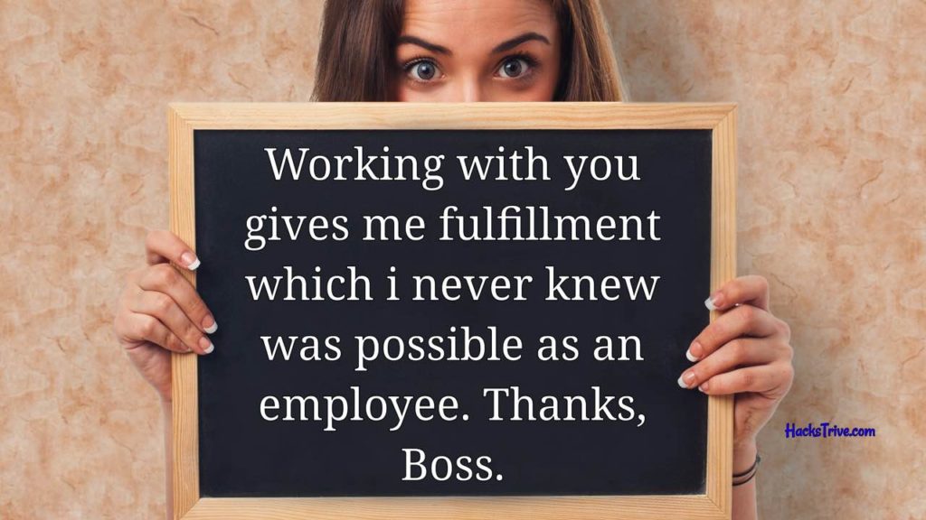 Thank You Messages for Boss — Inspirational, Short & Funny