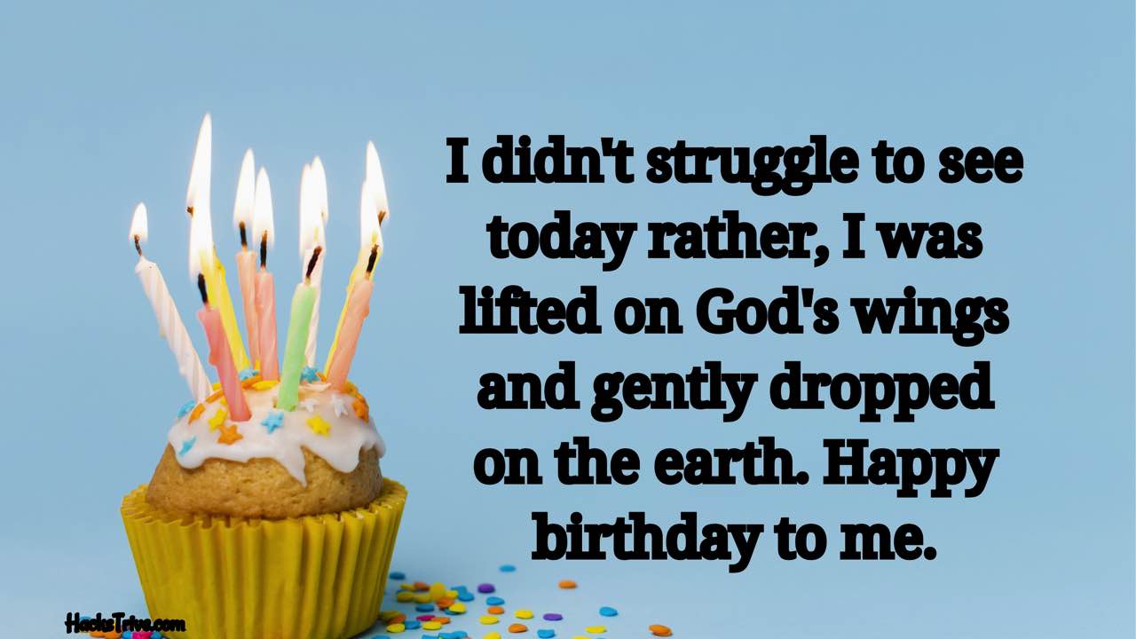 Inspirational Birthday Wishes For Myself