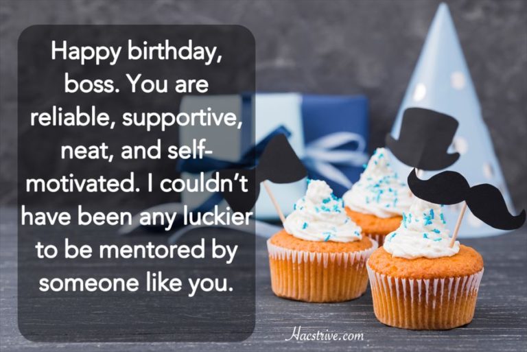 The Most Heart Touching Birthday Wishes For Boss — Funny