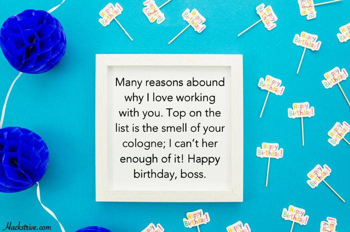 Formal Birthday Wishes For Boss