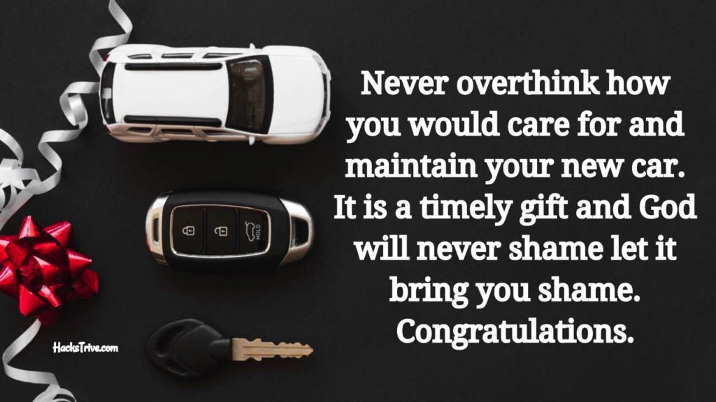 52 Congratulations Wishes and Messages for New Car — Funny