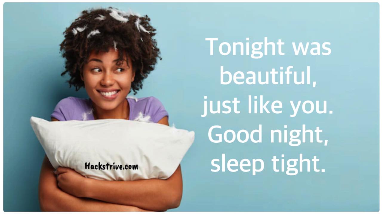 Long Goodnight Messages For Her