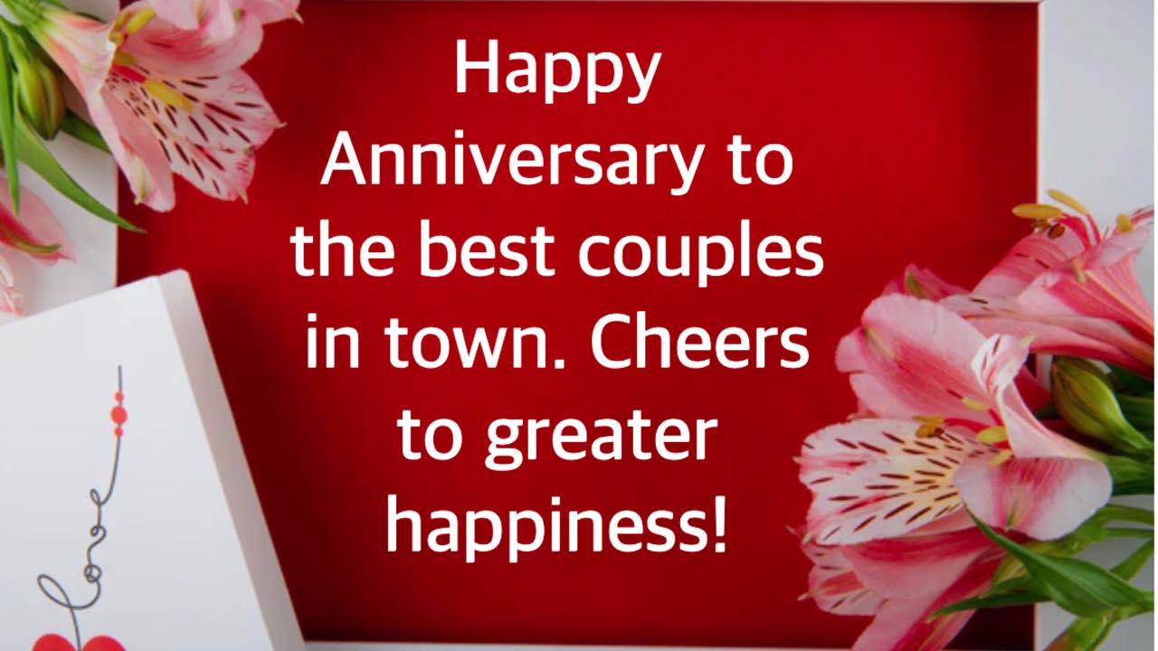 Anniversary Short Wishes For Couple