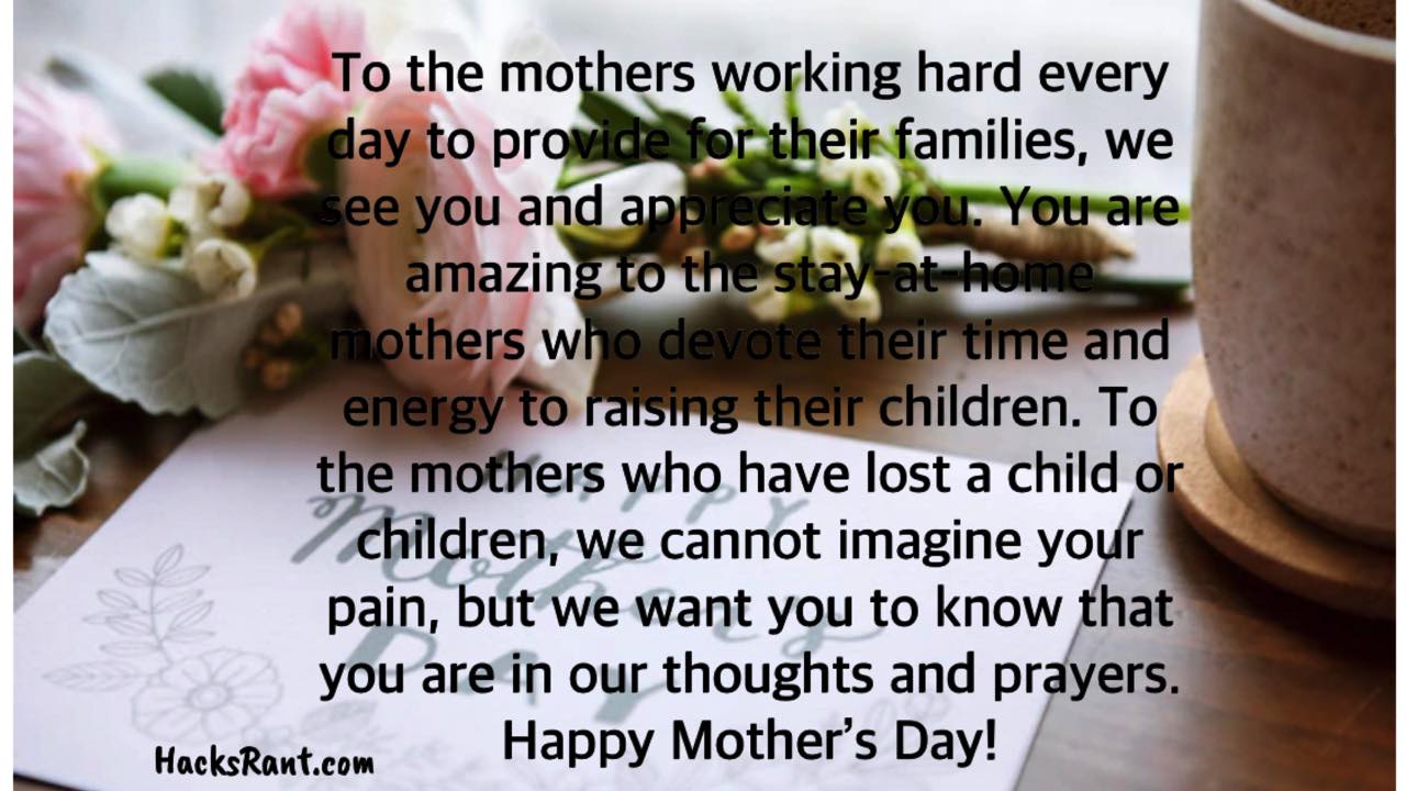 Happy Mother’s Day Wishes For All Moms