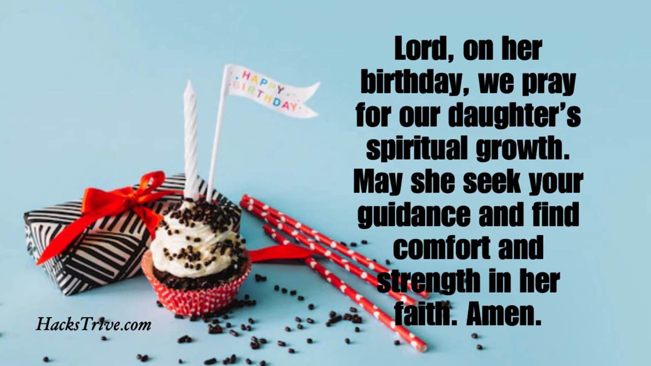 Birthday Prayer for My Daughter