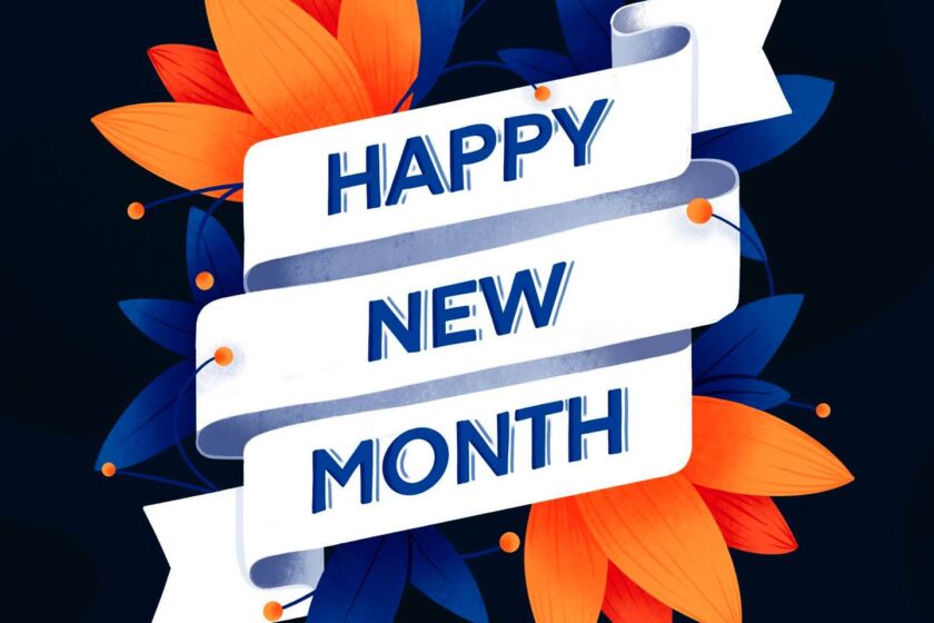Happy New Month Wishes To My Friend