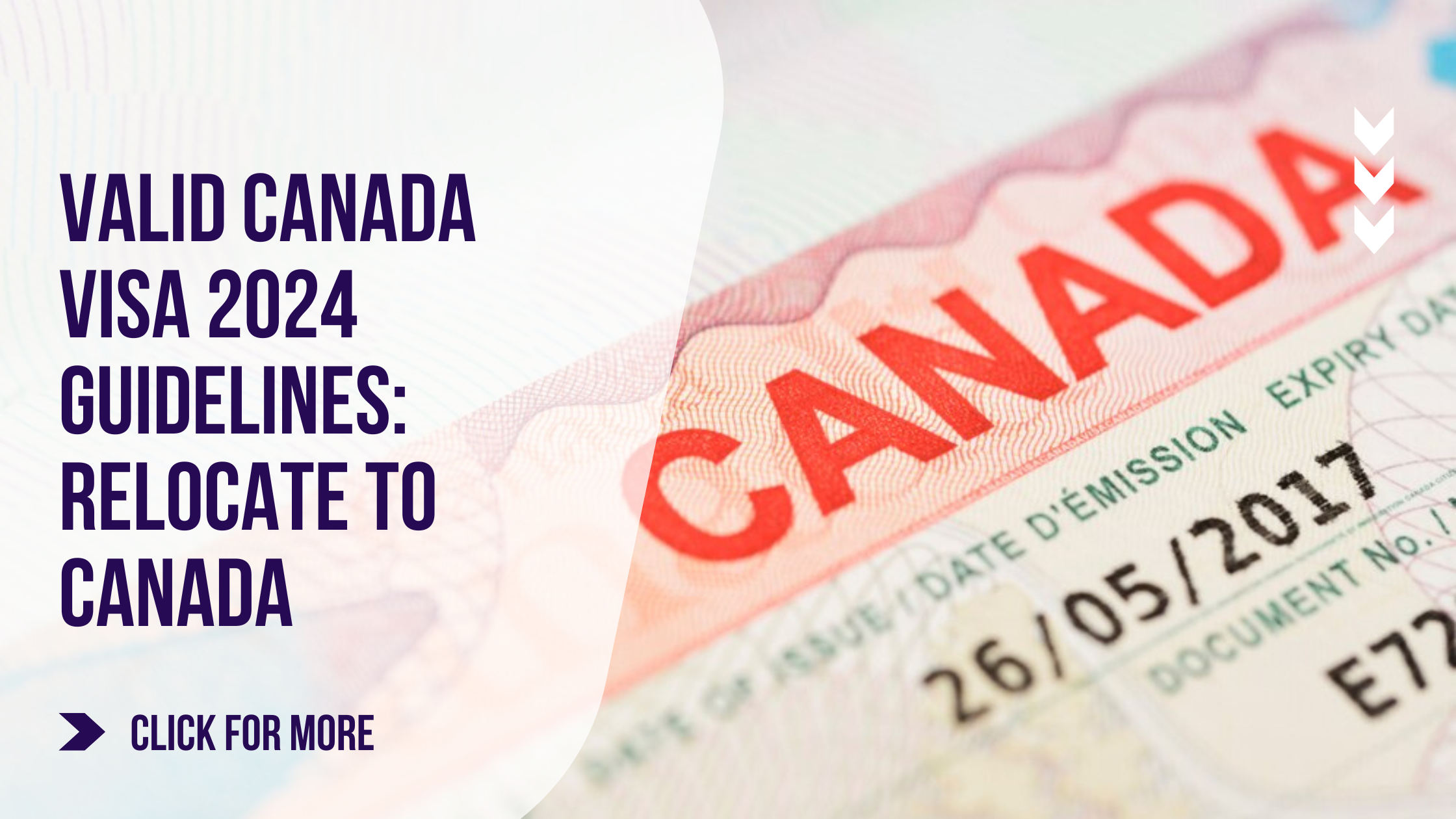 Valid Canada Visa 2024 Guidelines: Relocate to Canada